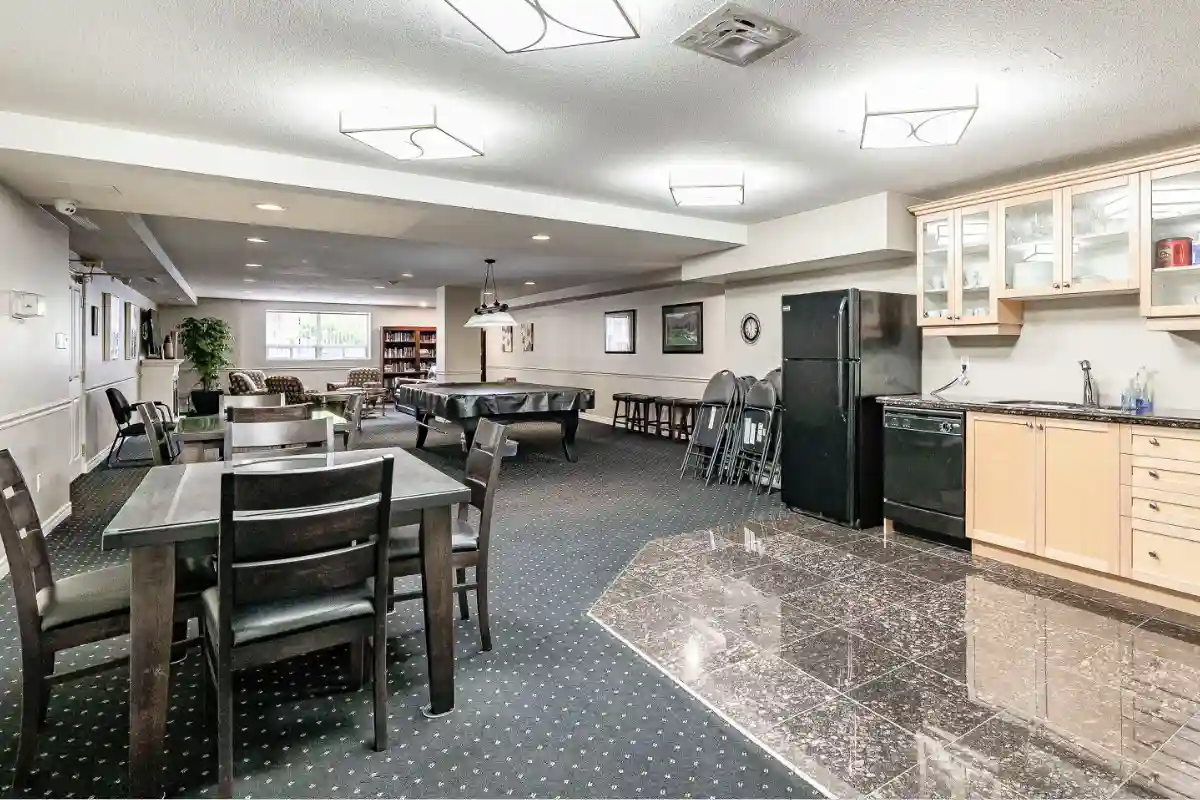 Party room at Millcroft Place