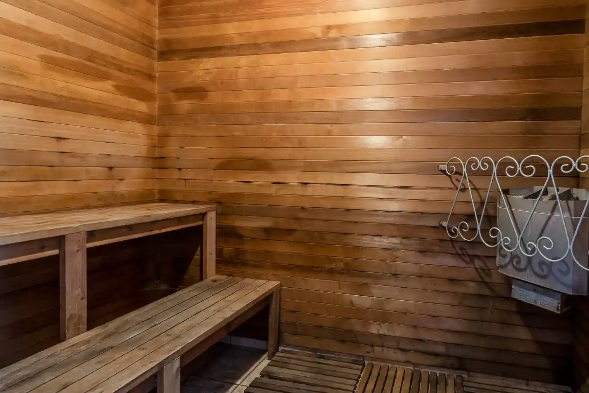 Sauna.