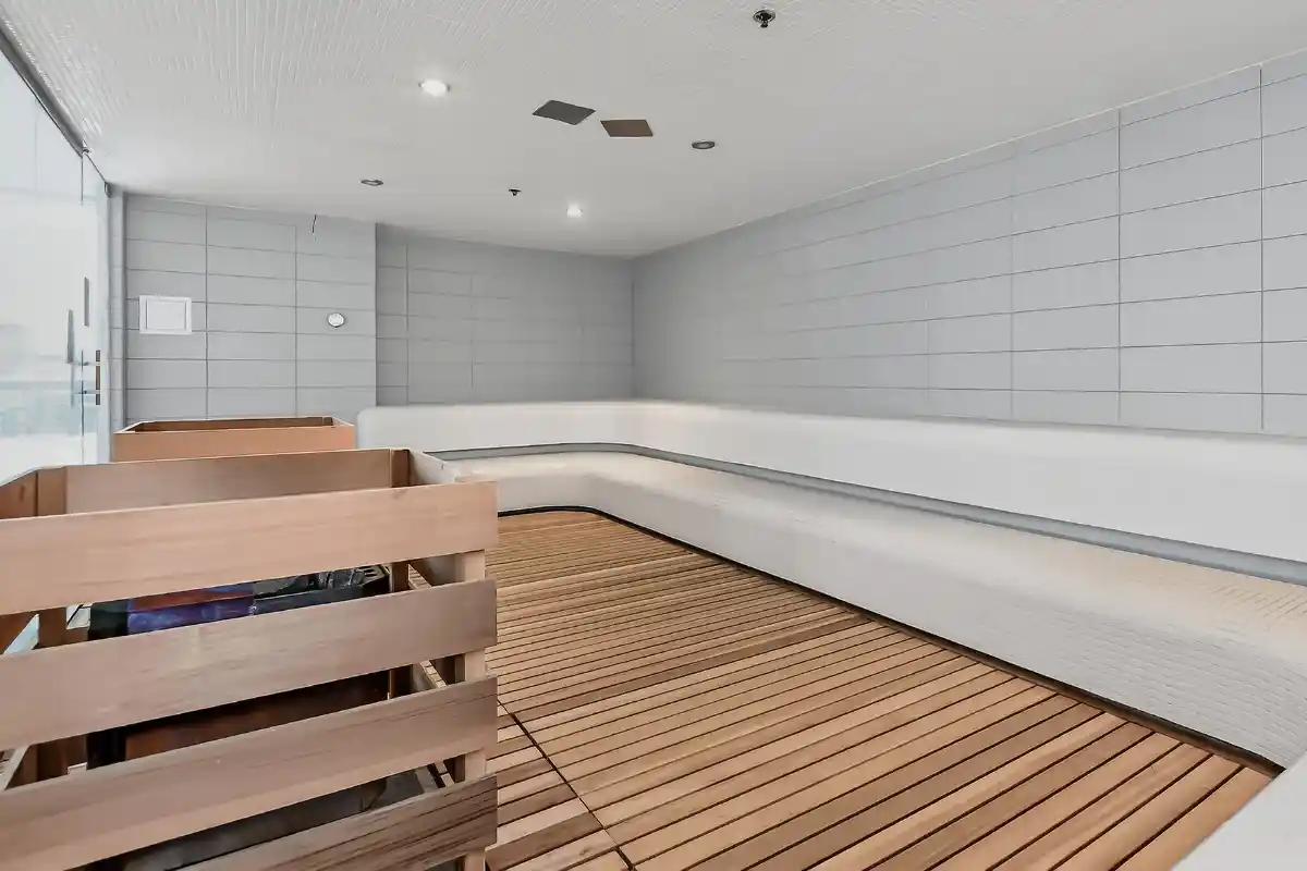 Sauna at Paradigm Condominiums
