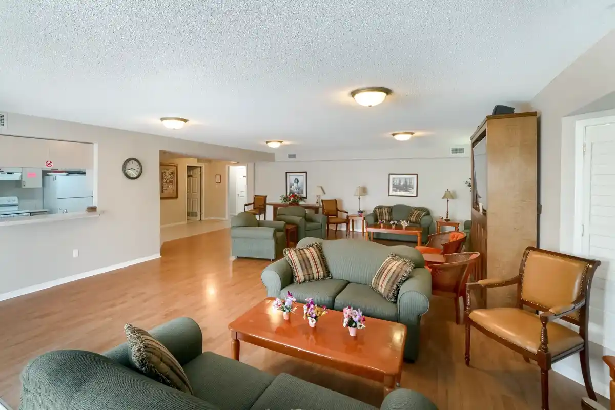 Party room with kitchen