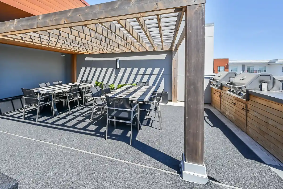 Rooftop Terrace with Barbecues