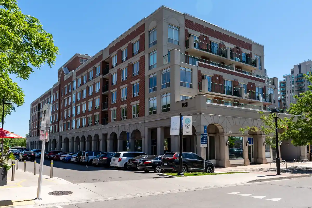 430 Pearl Street, Burlington - The Residences of Village Square in downtown Burlington.