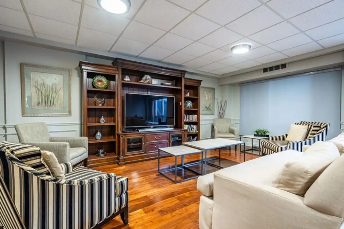 Party room at 430 Pearl