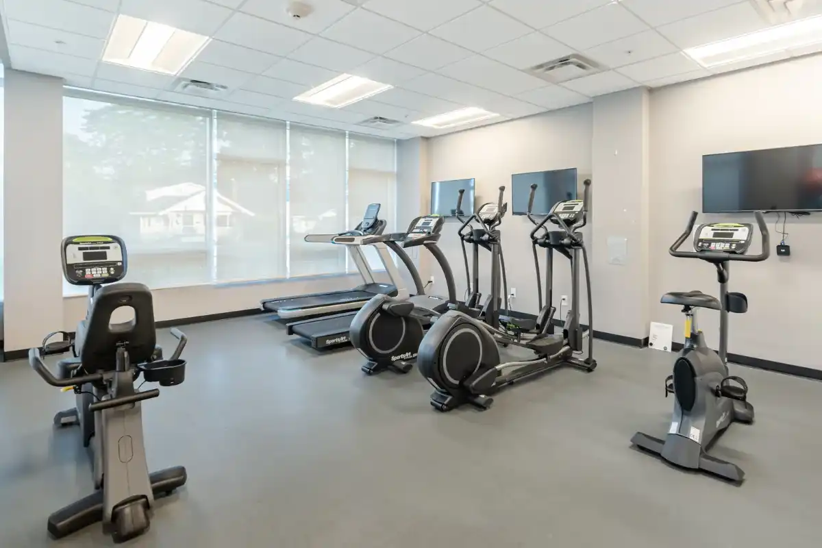 Fitness Room at 457 Plains Rd E