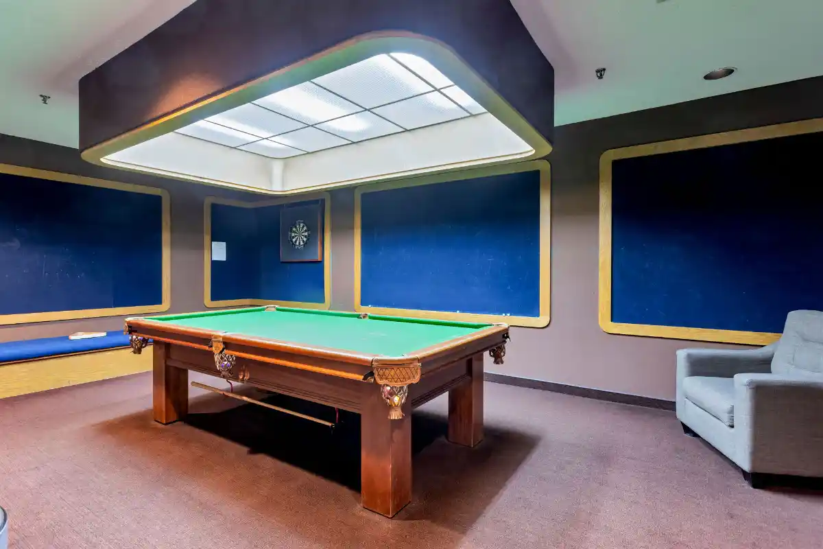 Games room.