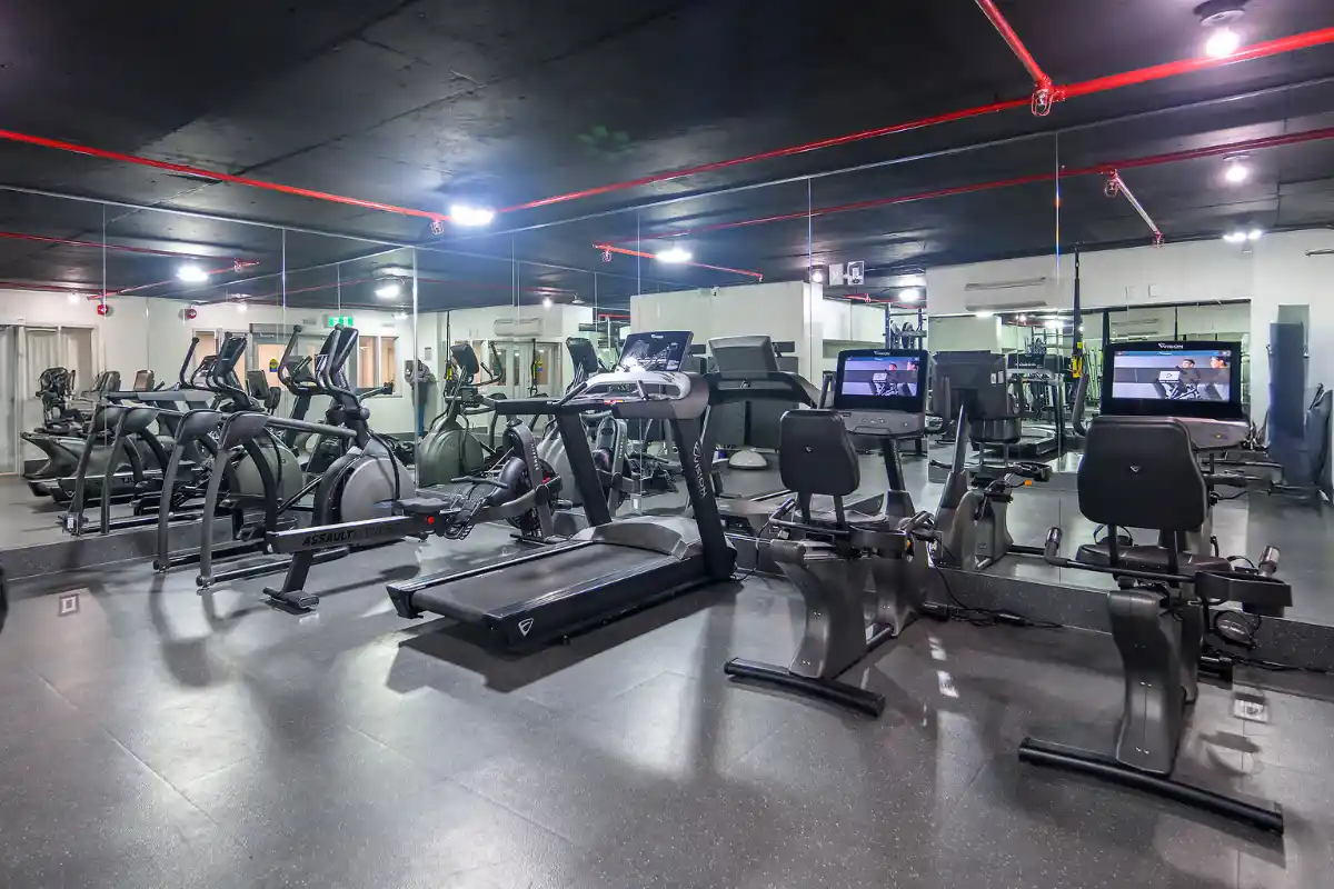 Fitness Room at 700 Dynes