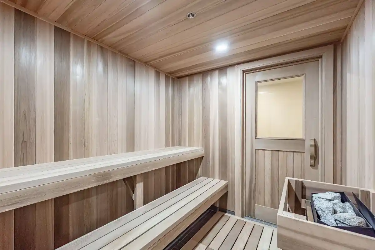 Sauna at The Empress Condominiums